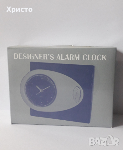 часовник будилник дизайнерски, уникален, кварцов за маса, снимка 9 - Други - 36213610