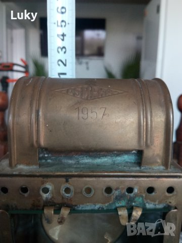 Предлагам за продажба.Автентичен, красив и интересен, фенер.DB(немска железница)-1957 г., снимка 3 - Антикварни и старинни предмети - 42254064