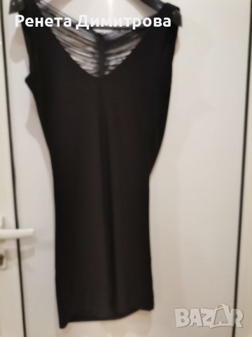 Дамска еластична рокля с ефектен гръб, снимка 3 - Рокли - 38989687