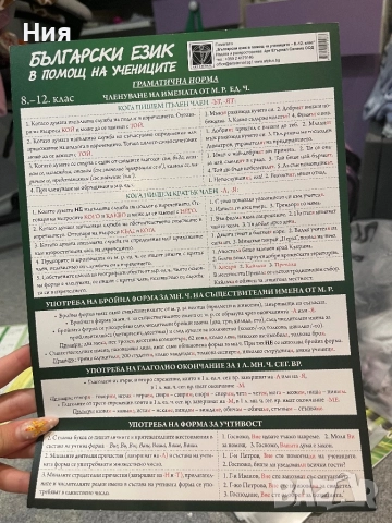 В помощ на ученика- помагало по български език на Арт Етърнал, Art Eternal 