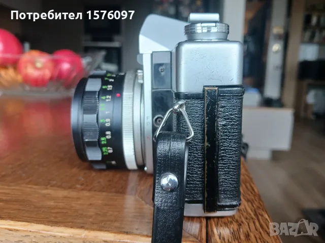 Фотоапарат Minolta SR-T 101 и обектив Minolta MC Rokkor-PF 55mm f/1.7, снимка 4 - Фотоапарати - 56243667