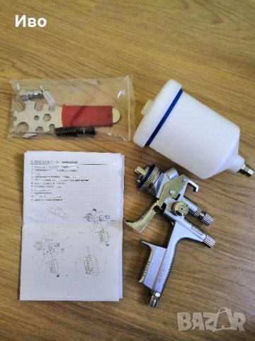 Пистолет за боядисване SATA Jet 5000B RP/HVLP 1.3/1.4mm Гаранция, снимка 6 - Други инструменти - 44242459