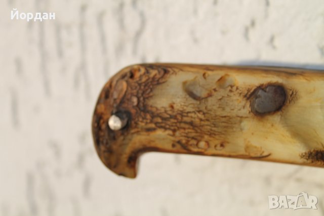 Стар нож, снимка 3 - Антикварни и старинни предмети - 44227439