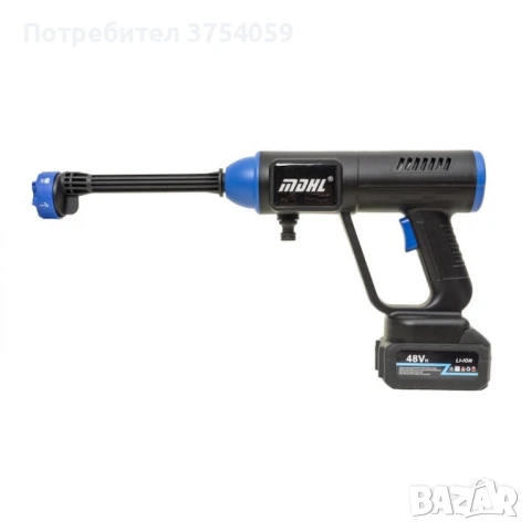Акумулаторна водоструйка 48V – Пистолет за миене с LCD дисплей и 6 режима, снимка 3 - Други инструменти - 50666345