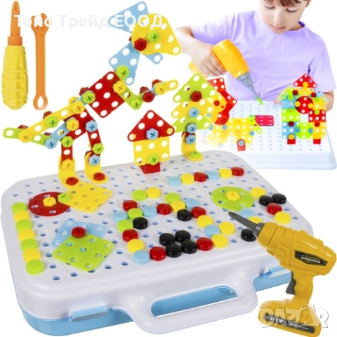 Креативна мозайка с отвертка