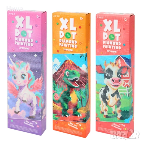 3D диамантени пъзели - 3 вида