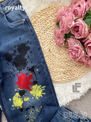 Дънки LFS Mickey Collection, снимка 5 - Дънки - 52837761