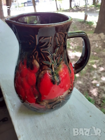 Много красива стара кана немска керамика - маркировки