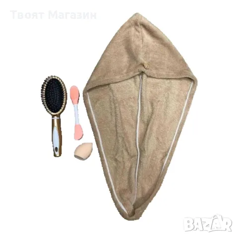 Комплект за баня , снимка 8 - Аксесоари за коса - 48545230