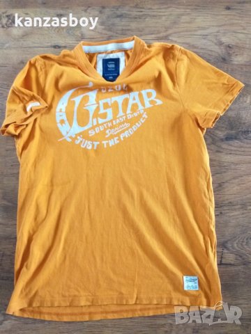 g-star fletcher - страхотна мъжка тениска, снимка 6 - Тениски - 35962390