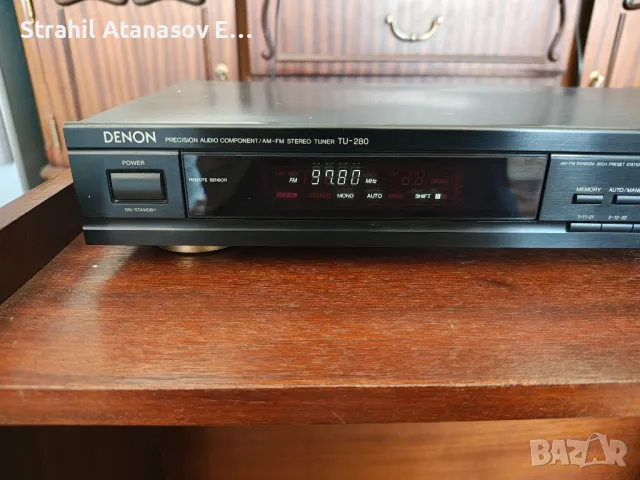 Denon TU-280 Дигитален Стерео Тунер , снимка 4 - Ресийвъри, усилватели, смесителни пултове - 49003669
