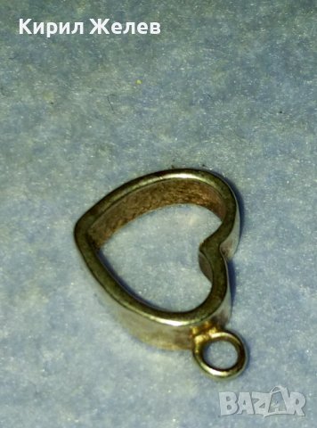 ПОСРЕБРЕНО СЪРЧИЦЕ АРТ МЕДАЛЬОН от БЛАГОРОДНА НЕРЪЖДАЕМА СТОМАНА с ПЕЧАТ 925 За ПОСРЕБРЯВАНЕ 40259, снимка 9 - Колиета, медальони, синджири - 42475563