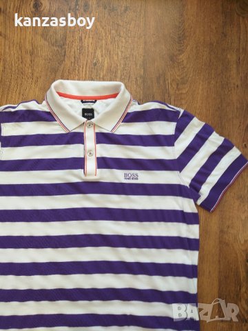 hugo boss paul polo shirt - страхотна мъжка тениска , снимка 3 - Тениски - 41500137