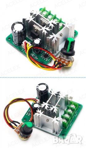 Регулатор на обороти за постоннотоков DC двигател 15А, снимка 4 - Аксесоари и консумативи - 39043515