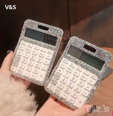 Луксозен  калкулатор ръчно паставени камачета, калкулатори  Fashion Personality , снимка 8 - Други стоки за дома - 47955456