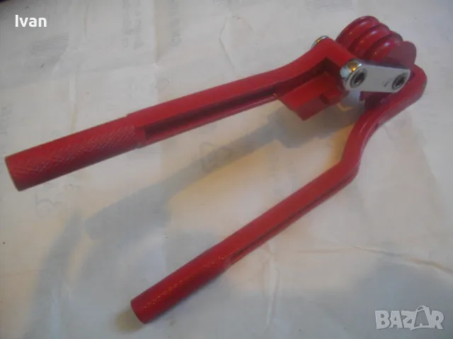НОВ ТРОЕН РЪЧЕН ТРЪБОГИБ 6мм-8мм-10мм МАСИВЕН УРЕД ЗА ОГЪВАНЕ НА ТРЪБИ РАДИУС 25мм 0-180 ГРАДУСА, снимка 9 - Други инструменти - 50350854