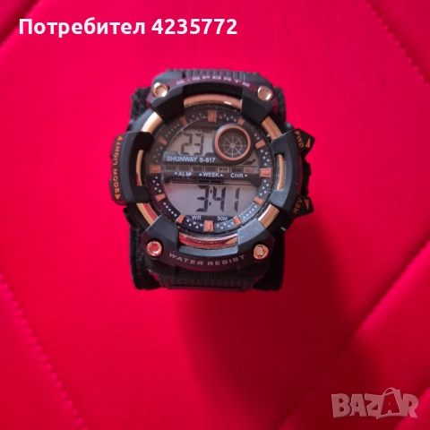 Дигитален спортен часовник Shunway S-817. 