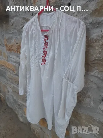 Стара Ленена Риза За Народна Носия Чисто Нова., снимка 3 - Антикварни и старинни предмети - 48912896