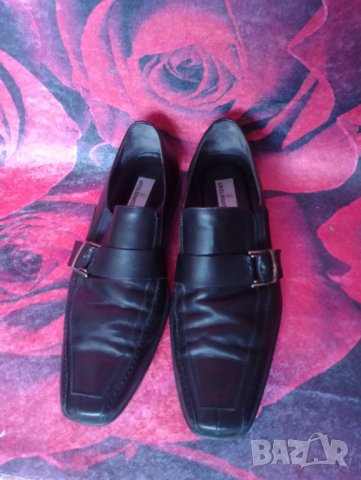 Черни Унисекс обувки от естествена кожа 43 номер , снимка 7 - Дамски ежедневни обувки - 38913885
