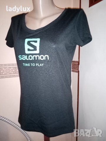 Salomon, Размер S/M. Код 1941, снимка 3 - Тениски - 40268052