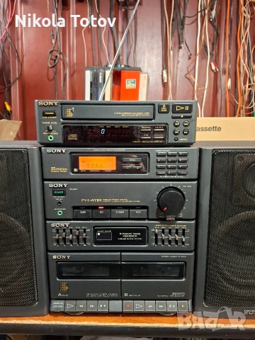Продава се касетофон Sony FH-411R. , снимка 2 - Аудиосистеми - 53541942