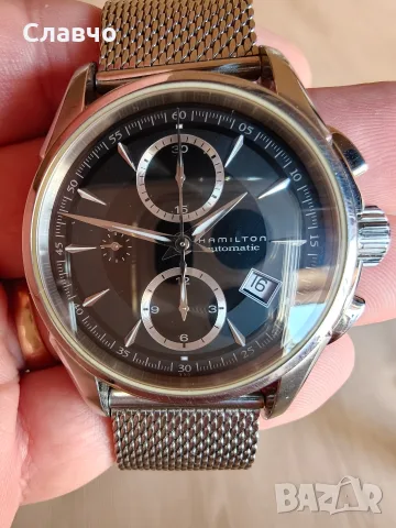 Hamilton Jazzmaster Auto Chrono, снимка 3 - Мъжки - 56130309