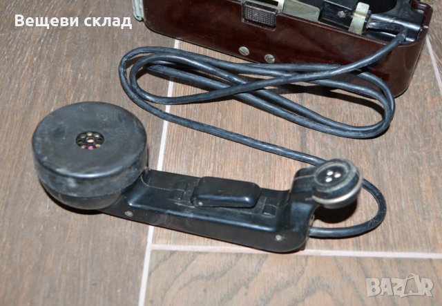 Военен съветски полеви телефонен апарат ТА-57 телефон ТАП, снимка 7 - Антикварни и старинни предмети - 32155879