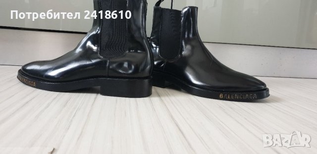 Balenciaga Leather Ankle Boots Women Women Size 38/24см ОРИГИНАЛ! Дамски Кожени Боти!, снимка 11 - Дамски боти - 39456353