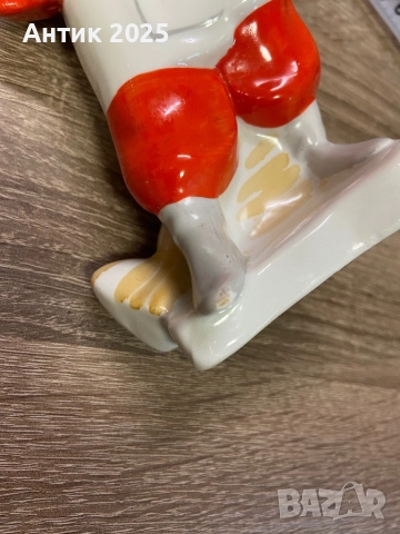 Козак Вакула с дявола — порцеланова фигурка на Киевския ЕКХЗ, снимка 8 - Антикварни и старинни предмети - 51942801