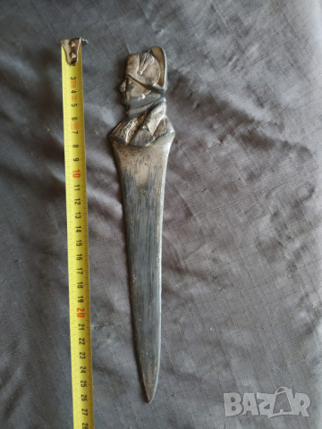 стар нож за писма, снимка 2 - Антикварни и старинни предмети - 36292446