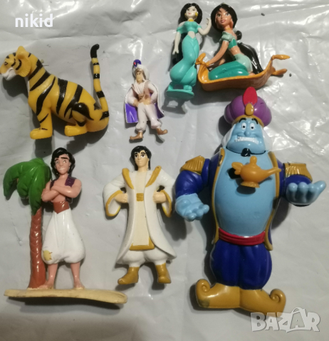 Аладин и Вълшебната лампа пластмасови играчки фигурки за игра и торта фигурка играчка, снимка 3 - Фигурки - 31386531