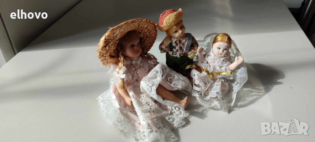 Малки керамични фигурки, снимка 4 - Антикварни и старинни предмети - 44631478