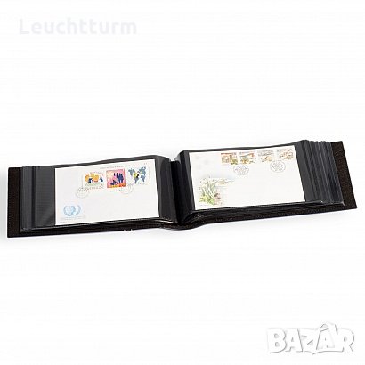  Албум за 100 броя първодневни пликове или за банкноти ДЪЛЪГ, снимка 2 - Нумизматика и бонистика - 34164999