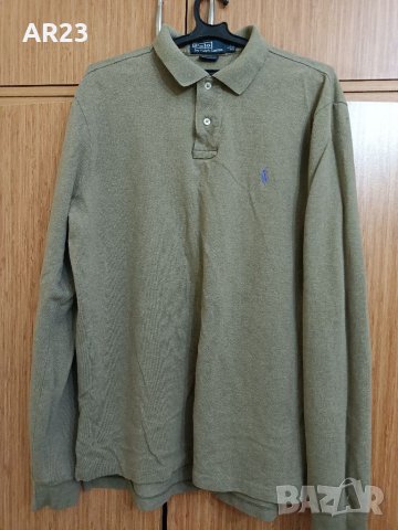 Polo Ralph Lauren мъжка блуза с дълъг ръкав зелена, снимка 1 - Блузи - 39686566