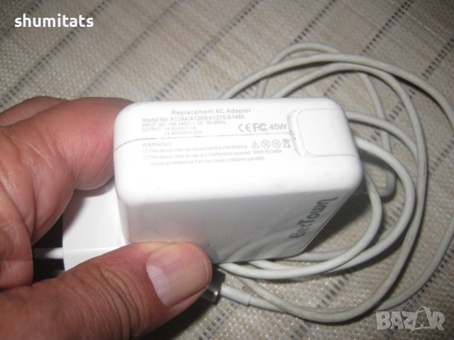 Адаптер за Apple 45W MagSafe 2 за по-новите модели, снимка 4 - Лаптопи за дома - 40777107