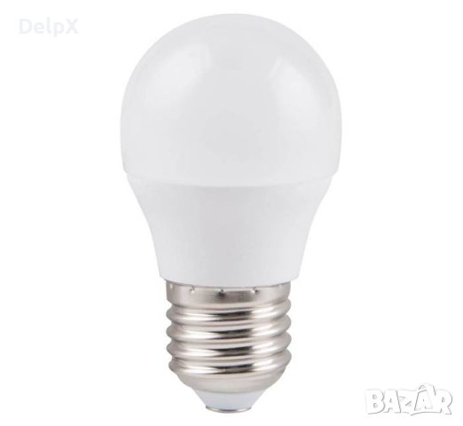 Лампа сфера мини, LED, клас F, цокъл E27, 220V, 3,5W, 4500K, снимка 1
