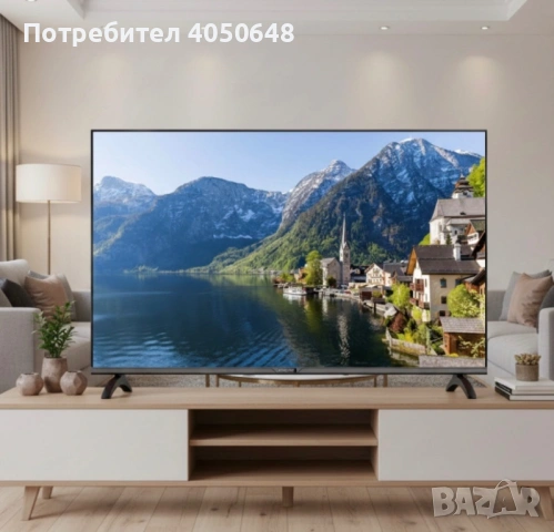 Телевизор Rancore T-50S14 – 50" 4K Smart LED с Android, Wi-Fi и DVB-T2/S2/C