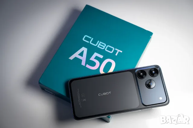 Cubot A50 - 6.6", 6GB+10GB/128GB, 5000mAh, 48MP, Android 16, снимка 4 - Други - 55974716