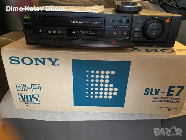 SONY SLV E7 СОНИ Видеорекордер. Boxed!