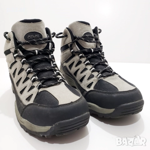 ATLAS for MEN Водоустойчиви Непромокаеми Туристически Обувки Кожени Боти Велур 44.5-45, снимка 6 - Мъжки боти - 52241005