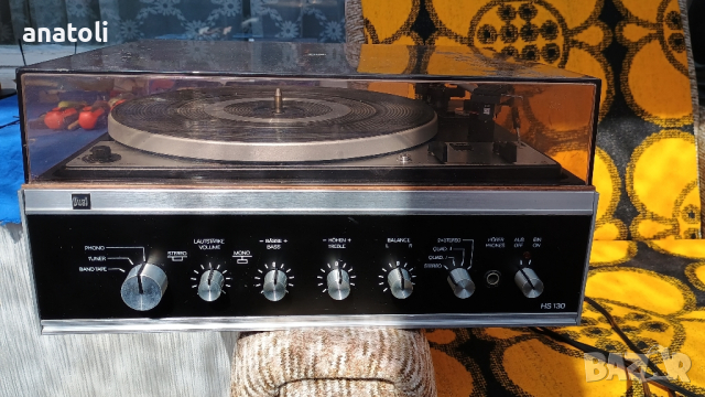 Dual hs-130 Грамофон,отлично работещ, снимка 2 - Грамофони - 44927781