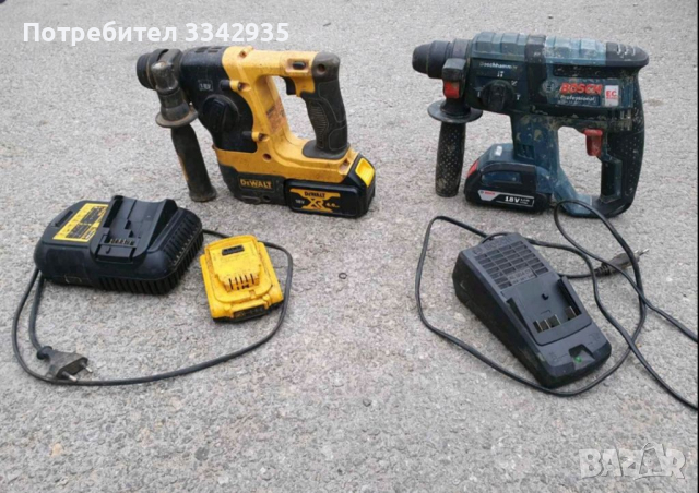 Перфоратор Bosch 18 V dewalt 18 V