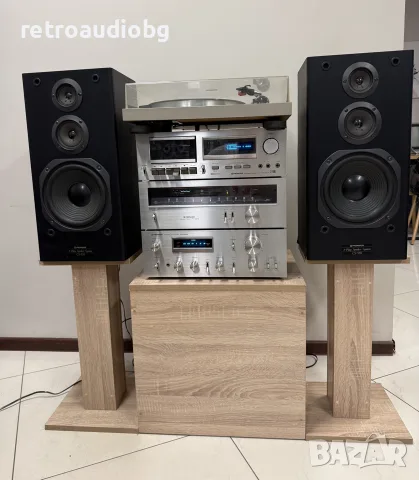 🔈Ретро аудио сет PIONEER синя серия - усилвател, тунер, дек, грамофон + тонколони🔈