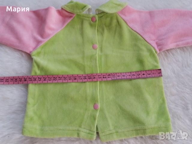 Лот за бебе-момиче 62 см - 15 лв, снимка 10 - Бебешки гащеризони - 34488593