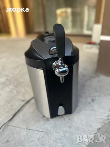 Охлаждащ динспансър за Бира CLATTONIC 5L черен/сребрист 