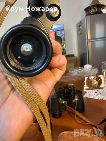 Продавам Бинокъл POLAR coated lens 7x35 Fieled 65”N 62241 в добро състояние с кожена ,чантичка, снимка 11 - Антикварни и старинни предмети - 55961492