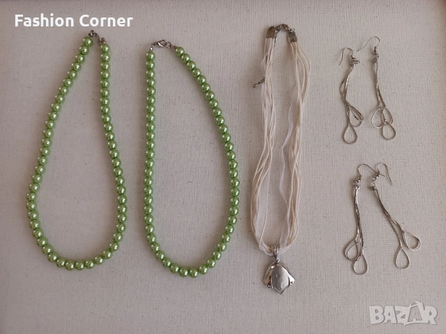 НОВИ обеци, гривни и колиета 2.5 евро за брой, Спиди/лично предаване, снимка 2 - Бижутерийни комплекти - 53686777