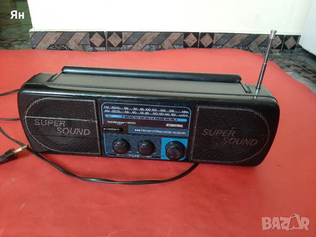 Старо Радио INTERNATIONAL Super Sound-FM/AM , снимка 3 - Други ценни предмети - 41532013