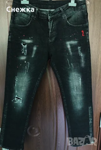Черни дънки Dsquared2 