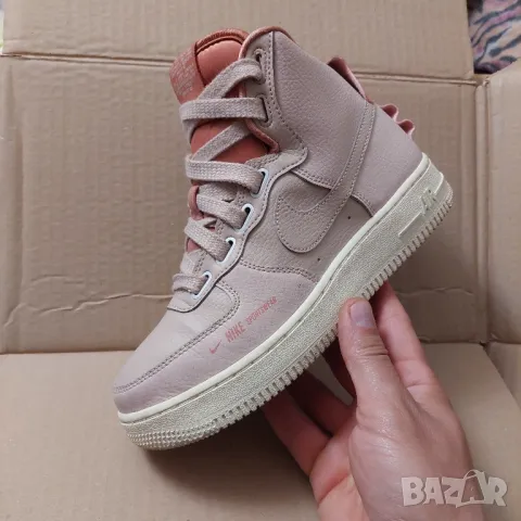 Nike Air Force 1 High Utility Particle Beige номер 37 ,5 оригинални маратонки , снимка 5 - Маратонки - 49970866